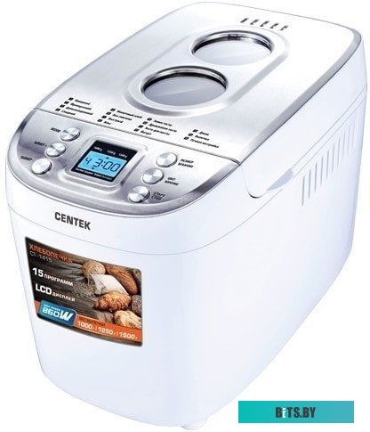 CT-1415 Хлебопечка Centek CT-1415 белый
