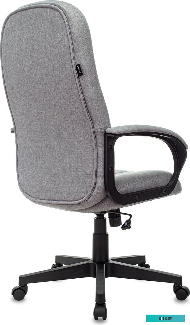 T-898/404-GREY Кресло руководителя Бюрократ T-898, на колесиках, ткань, серый [t-898/404-grey]