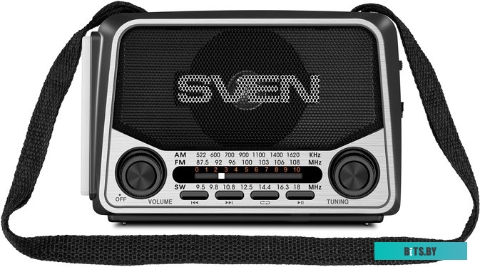 SV-017125 Радиоприемник Sven SRP-355,  черный