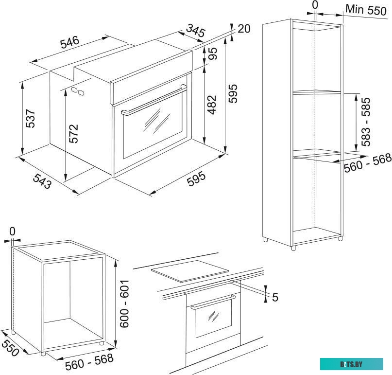 116.0613.708 Духовой шкаф Franke FMY 99 P XS/ Best, Серия MYTHOS, Электрический духовой шкаф, 595x595x564, 73л, 16 функций, многоуровневое приготовлен