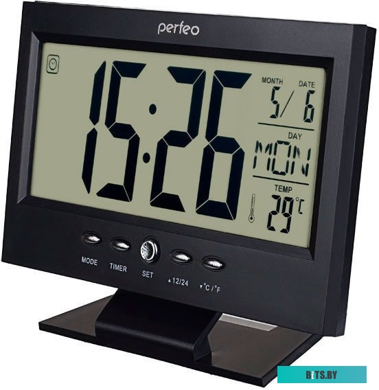 Часы Perfeo Set PF-S2618 (черный) <PF_A4851>