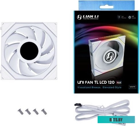 Вентилятор Lian Li Uni Fan TL LCD 120 G99.12TLLCD1W.R0