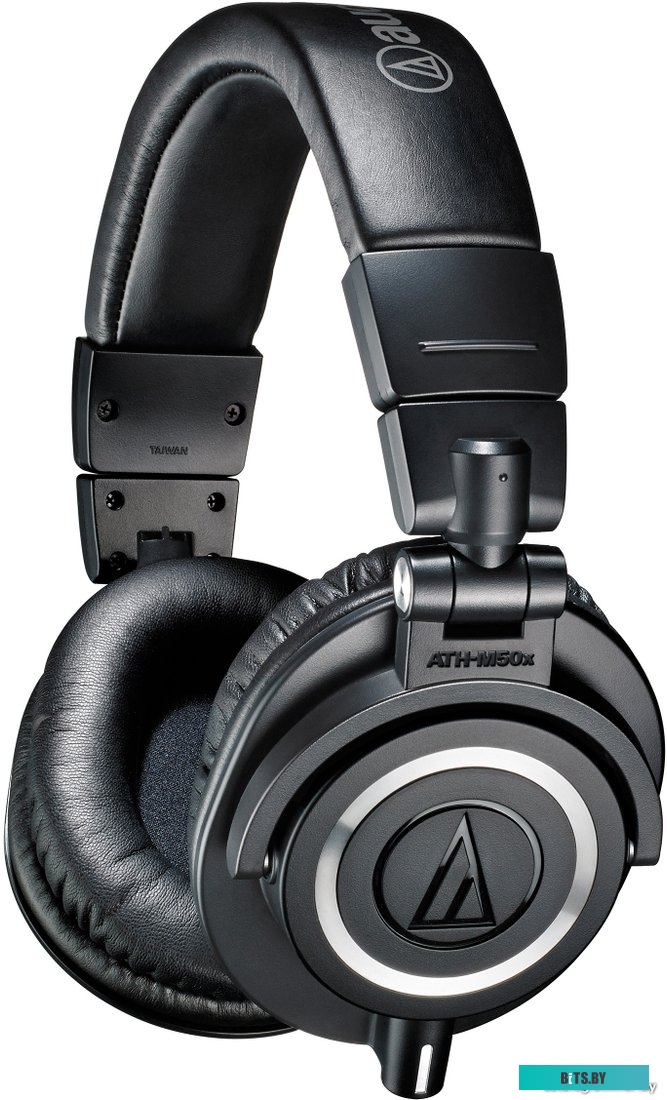 Наушники (Гарнитура) Audio-Technica ATH-M50x (черный)