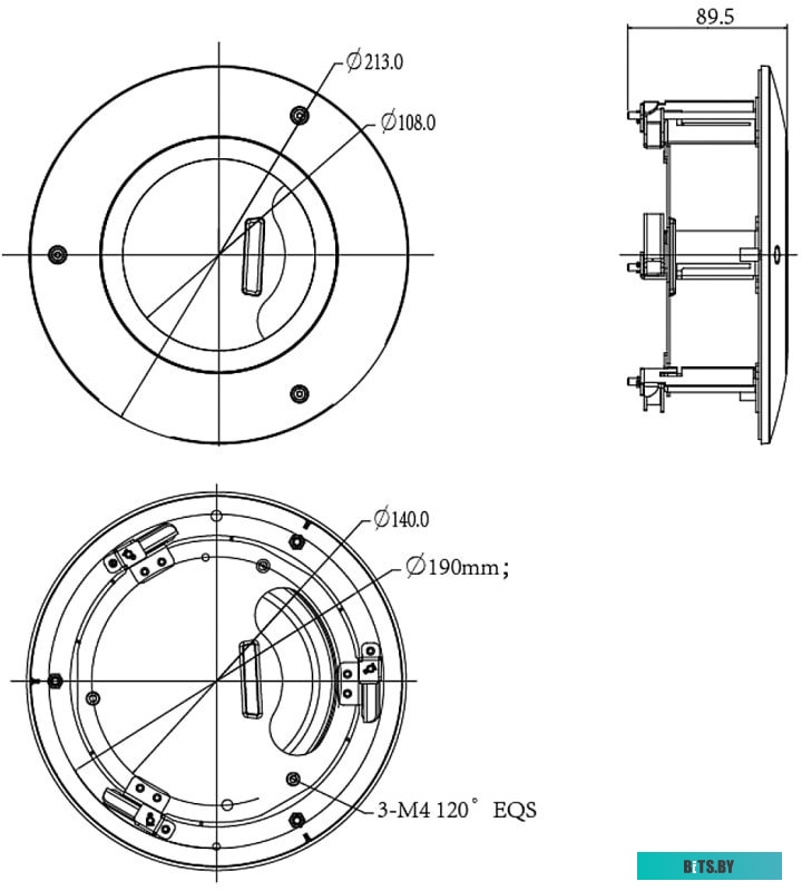 Кронштейн Dahua DH-PFB201C