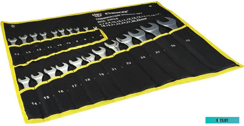 Набор ключей Deko DKHT22 (22 предмета) <065-0992>