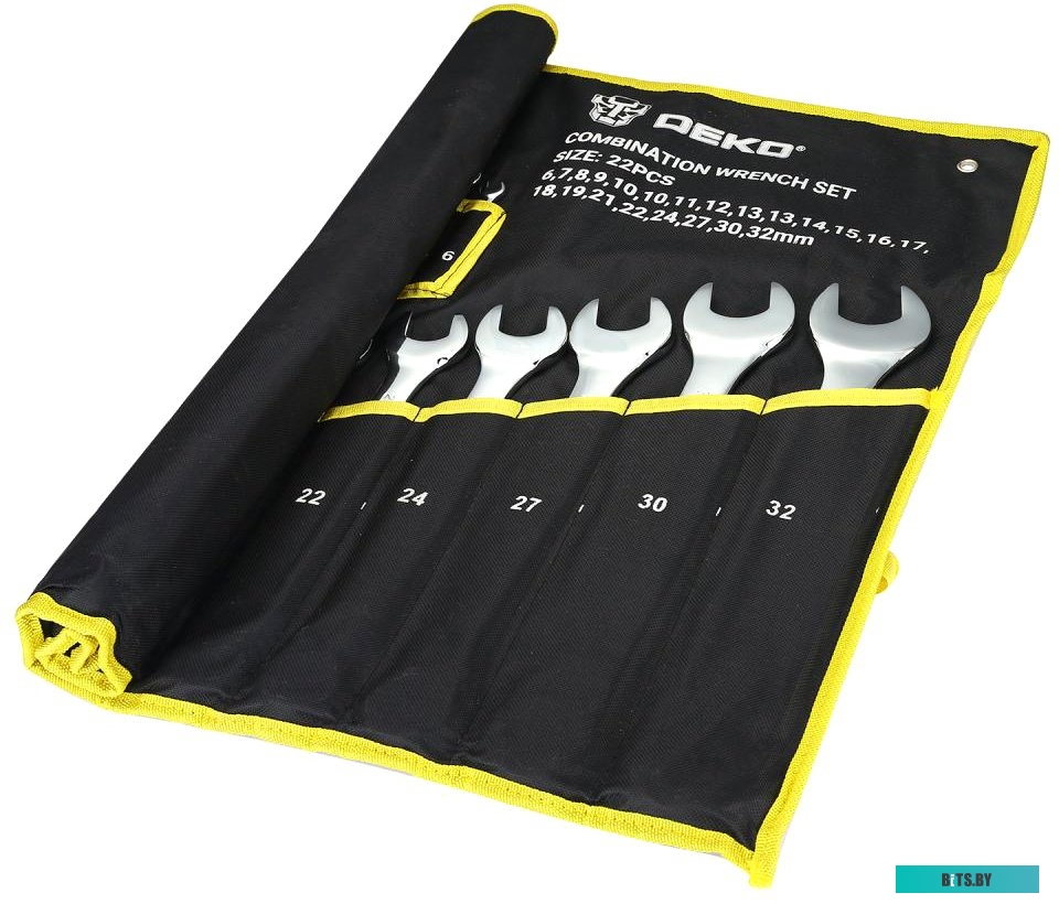 Набор ключей Deko DKHT22 (22 предмета) <065-0992>