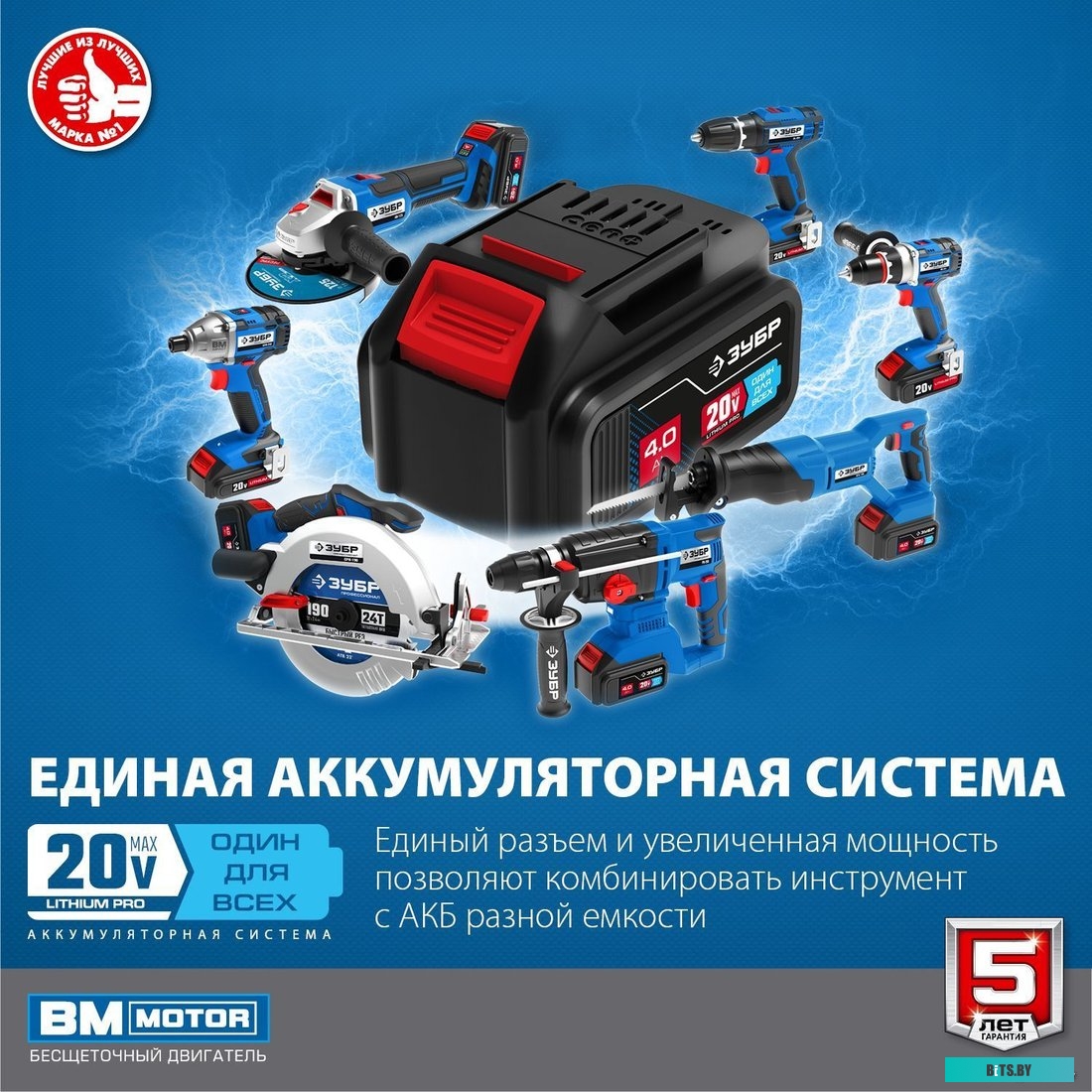 Зубр Профессионал DBS-201-22 (с 2-мя АКБ, кейс)