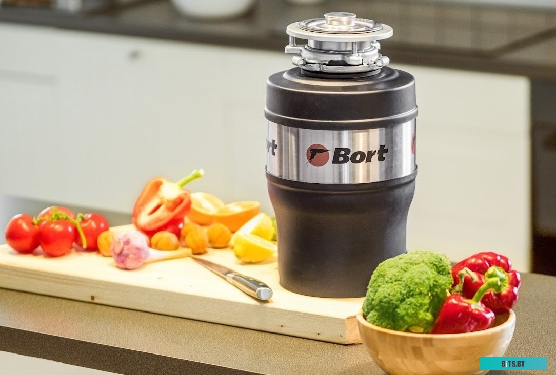 93410266 Измельчитель пищевых отходов Bort Titan Max Power FullControl 780Вт черный [93410266]