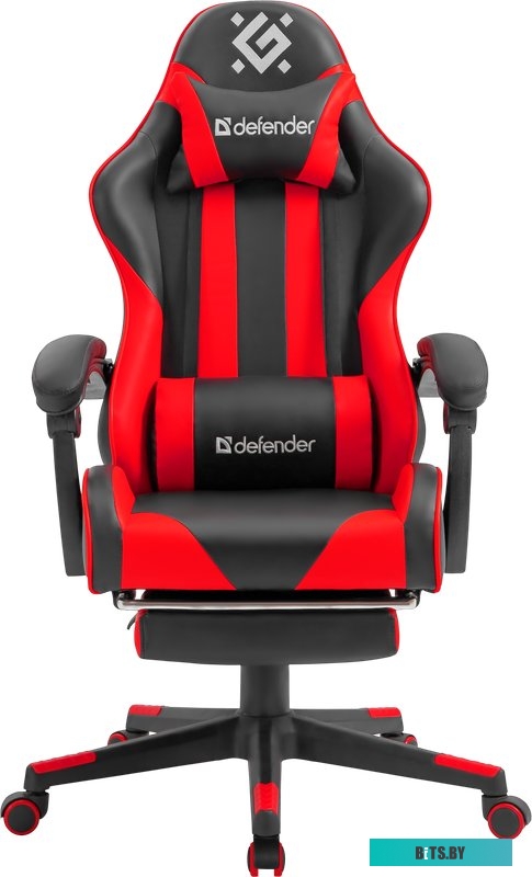 Офисное кресло (Стул) Defender Rock (черный/красный) <64346>