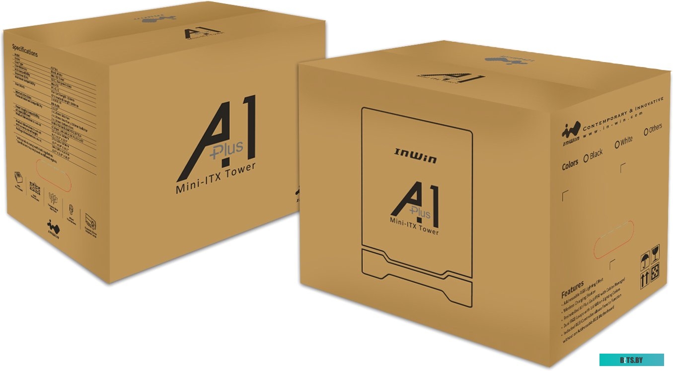 Корпус InWin A1 Plus 650W IW-A1PLUS-BLACK