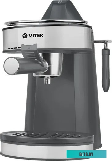 Рожковая бойлерная кофеварка Vitek VT-1524 (черный/серебристый)