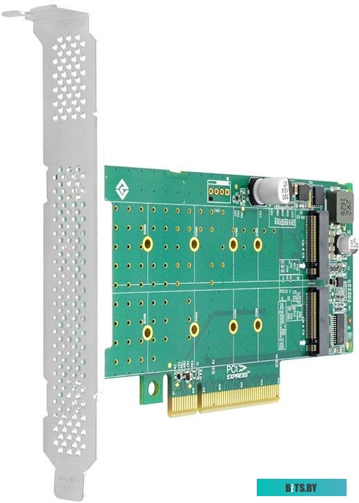 LRNV95N8 Linkreal LRNV95N8 PCIe x8 to 2-Port M.2 NVMe Adapter