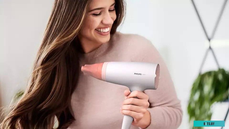BHD300/10 Фен PHILIPS BHD300/10, 1600Вт, белый