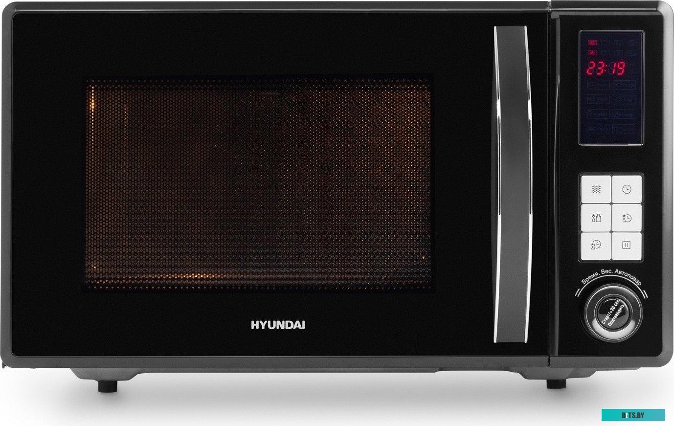 HYM-D3009 Микроволновая Печь Hyundai HYM-D3009 23л. 800Вт нержавеющая сталь