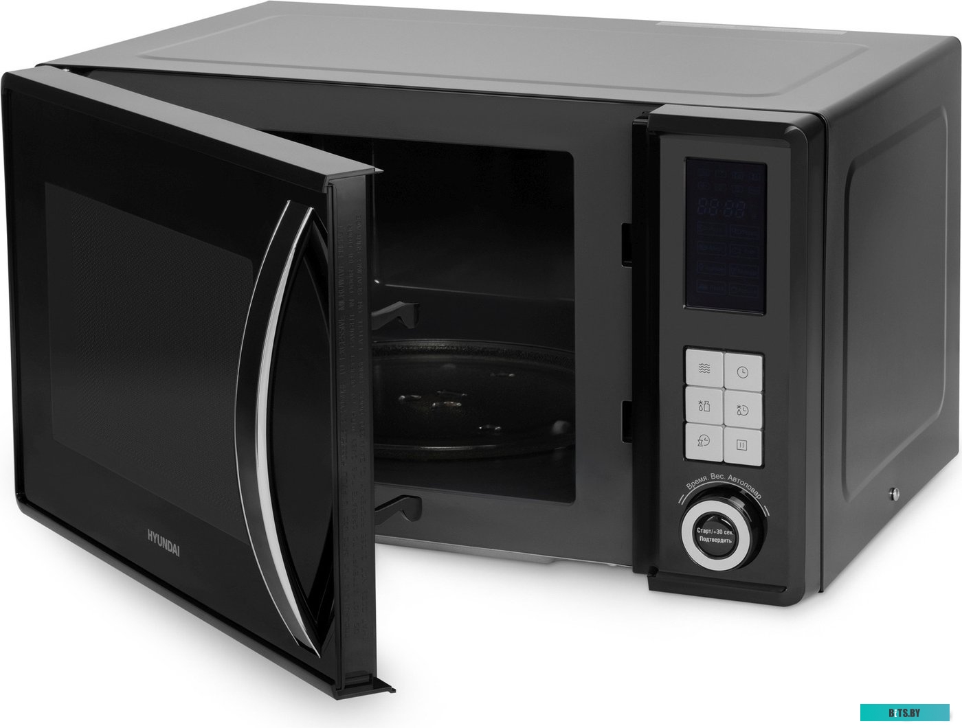HYM-D3009 Микроволновая Печь Hyundai HYM-D3009 23л. 800Вт нержавеющая сталь