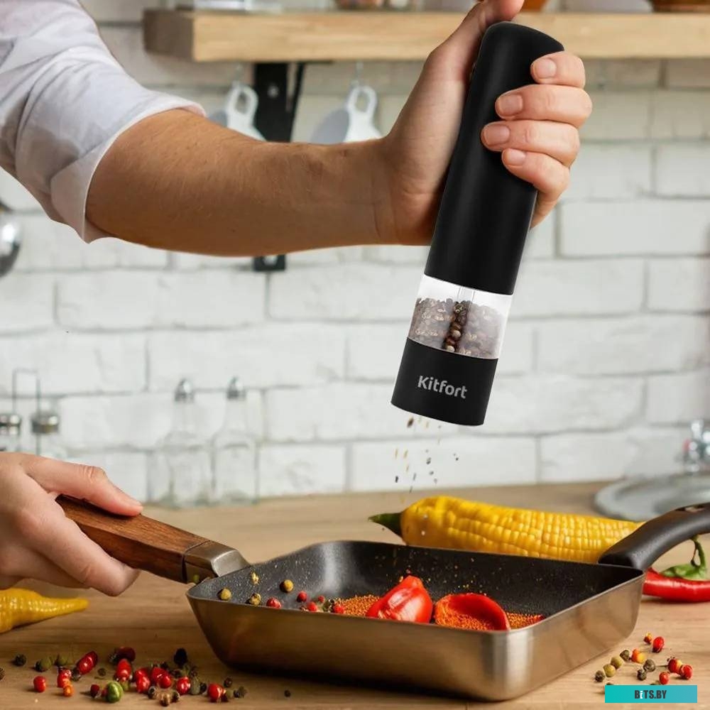 KT-2027 Набор автоматических мельниц для соли и перца Kitfort KT-2027