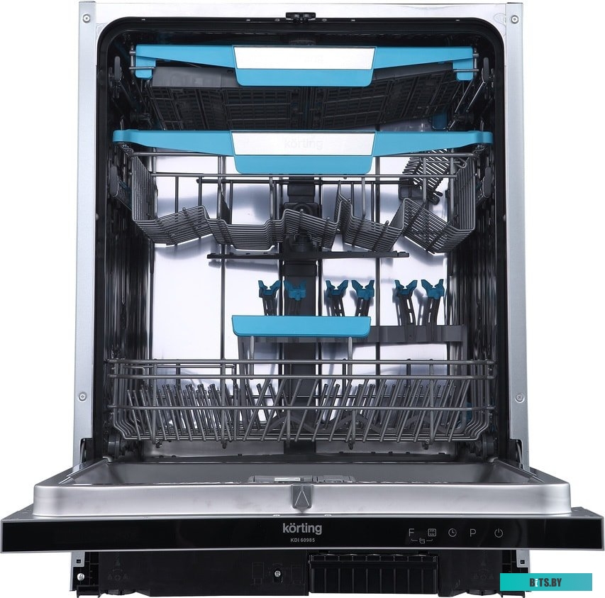 KDI 60985 Встраиваемая посудомоечная машина/ Полновстр., 60 см, 14 компл.,  третья корзина для столовых приборов,  А+++/A/A, Электронное сенсорное упр