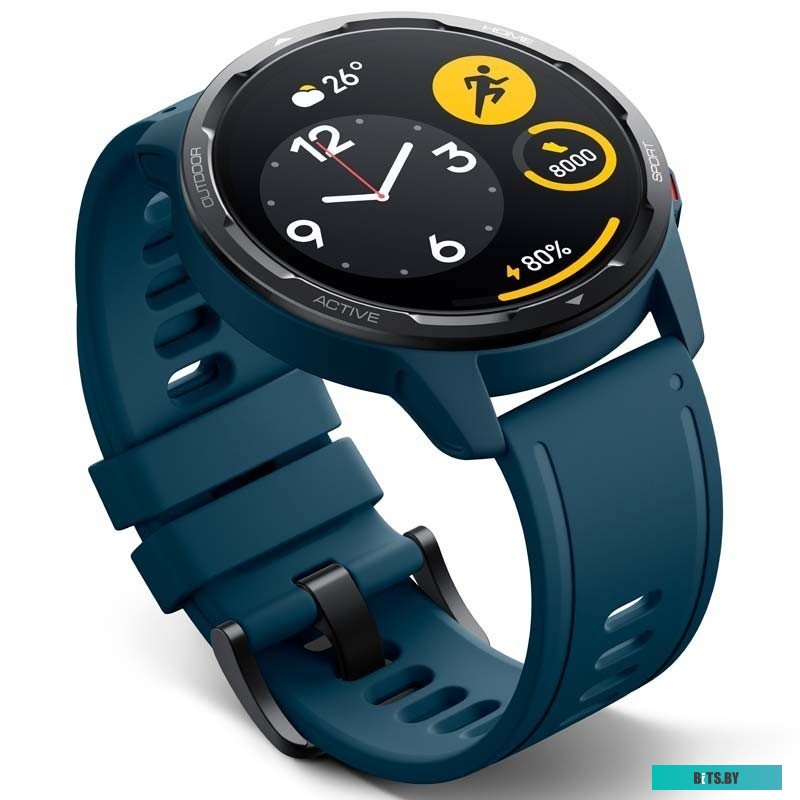 Смарт-часы Xiaomi Watch S1 Active, 46мм, 1.43", синий / синий [BHR5467GL]