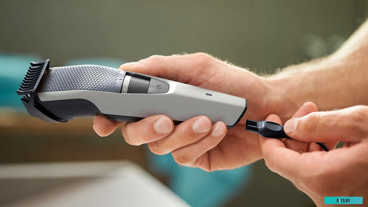 BT3216/14 Триммер Philips BT3216/14 серебристый/черный (насадок в компл:1шт)