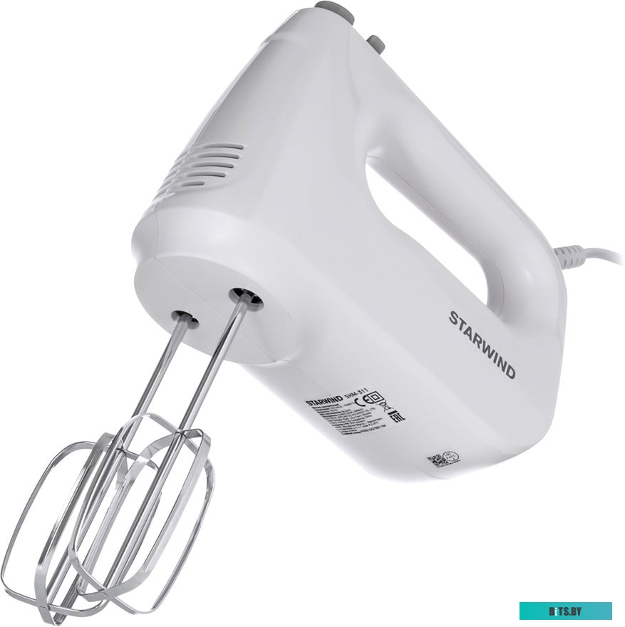SHM-311 Миксер STARWIND SHM-311, ручной,  белый