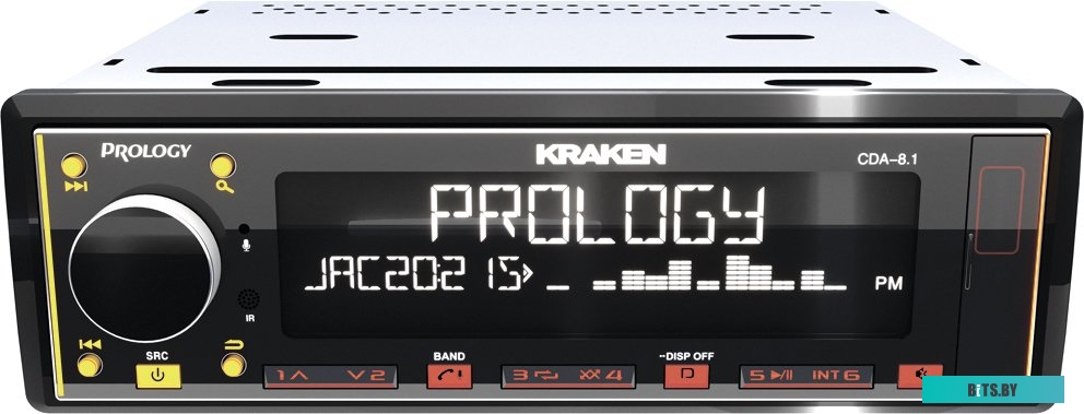 PRCDA8.1KRAKEN Автомагнитола Prology CDA-8.1 KRAKEN 1DIN 8x65Вт RDS (PRCDA8.1KRAKEN)