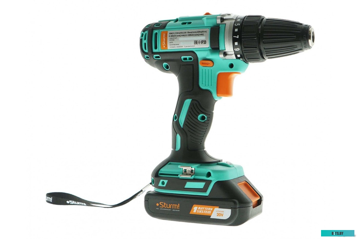 Дрель-шуруповерт Sturm CD3620 (с 2-мя АКБ, кейс)