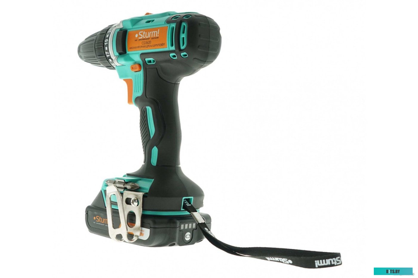 Дрель-шуруповерт Sturm CD3620 (с 2-мя АКБ, кейс)