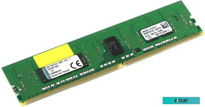Модуль памяти для сервера Kingston ValueRam 4GB DDR4 PC4-19200 [KVR24R17S8/4]