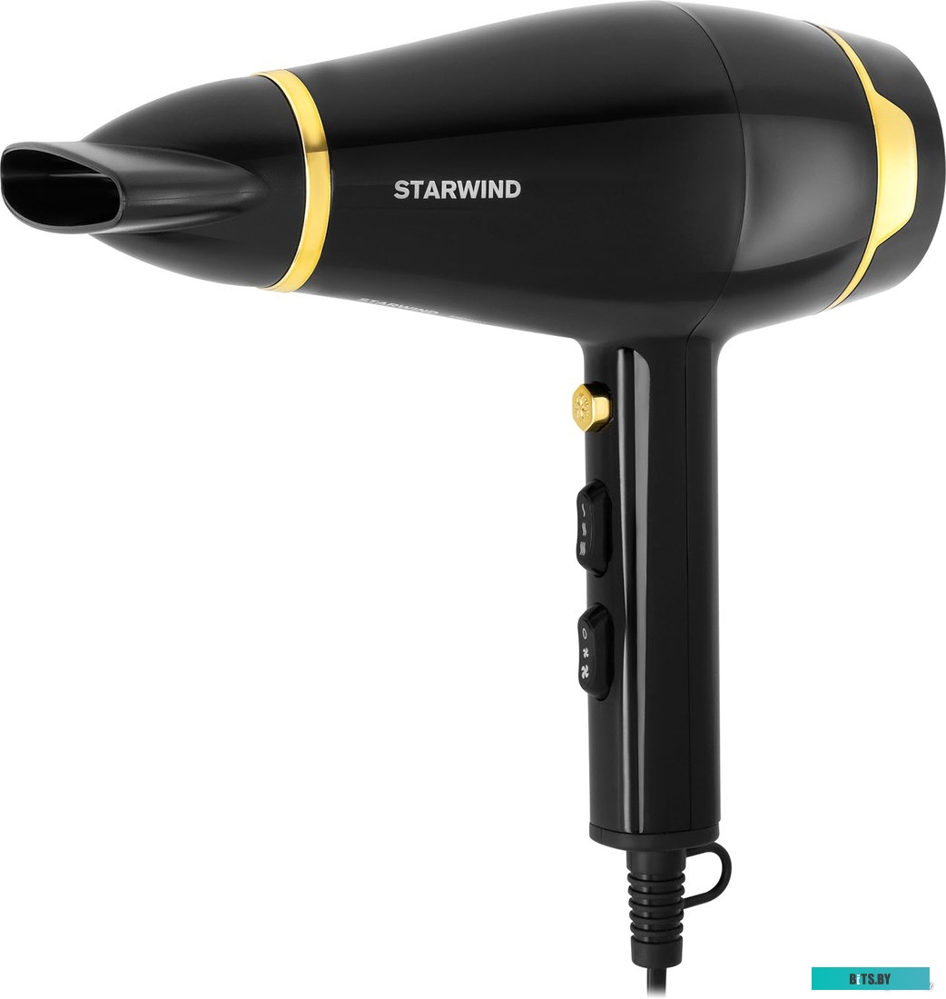SHD 6063 Фен Starwind SHD 6063 2200Вт черный/хром