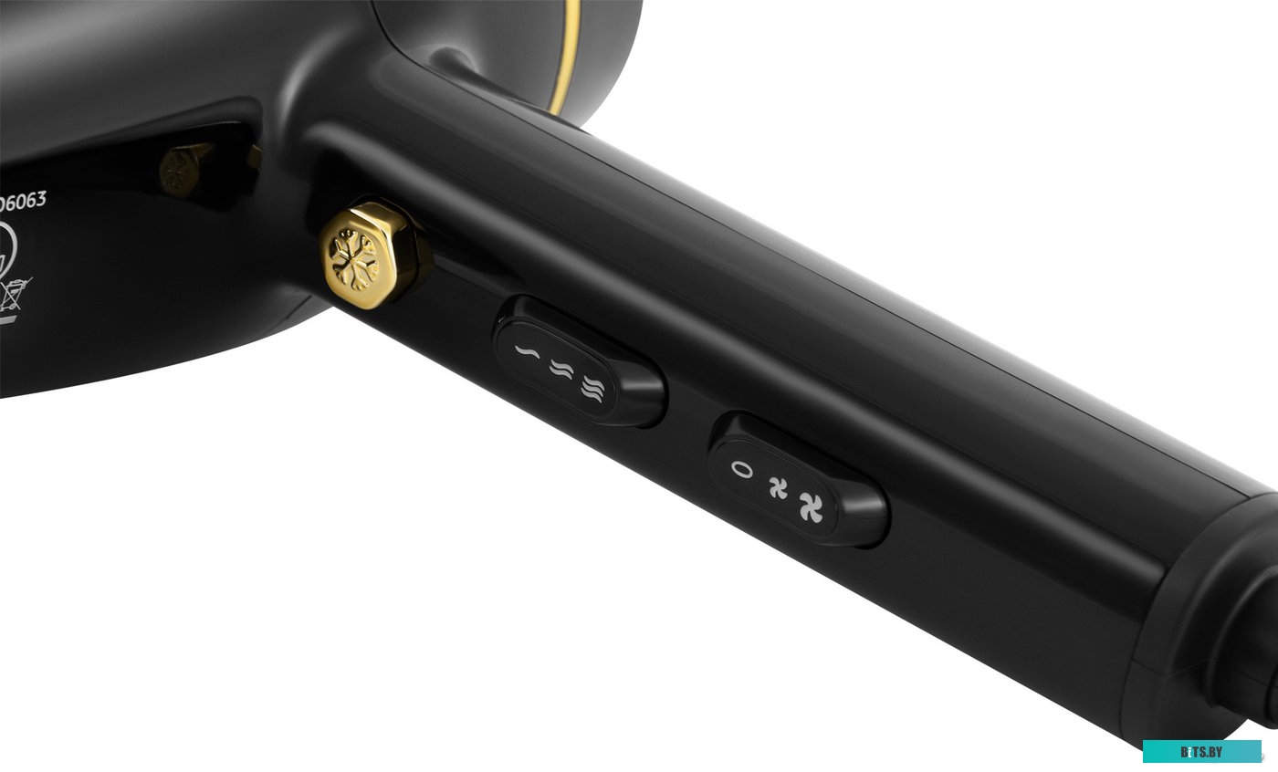 SHD 6063 Фен Starwind SHD 6063 2200Вт черный/хром