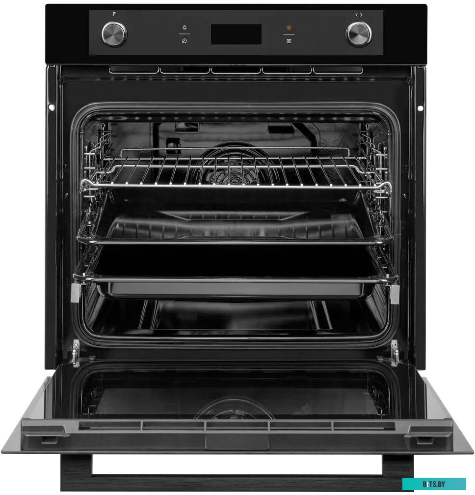 HM 639 Black Встраиваемый духовой шкаф/ 60 см, 70 л, 9 режимов, гидролизная очистка, черный