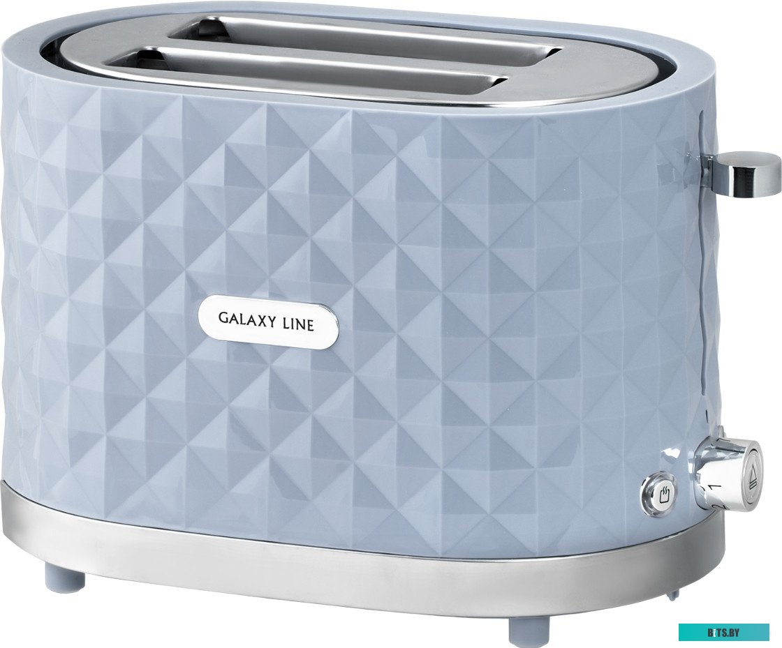 ГЛ2912ЛСЕР Тостер GALAXY LINE GL 2912,  серый [гл2912лсер]