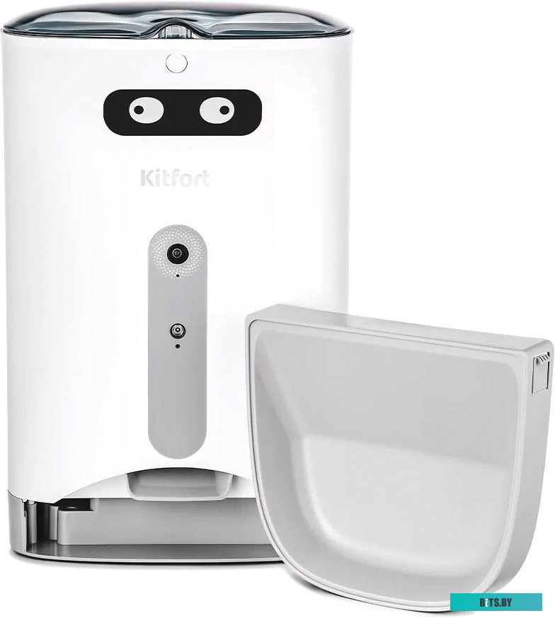 КТ-6208 Тостер KitFort КТ-6208,  белый/черный