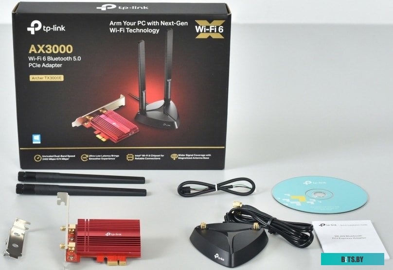 Wi-Fi/Bluetooth адаптер TP-Link Archer TX3000E