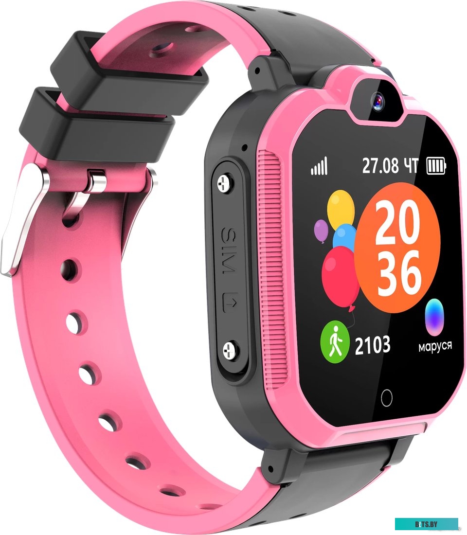 G-W28PNK Умные часы KIDS MATE PINK G-W28BLK GEOZON