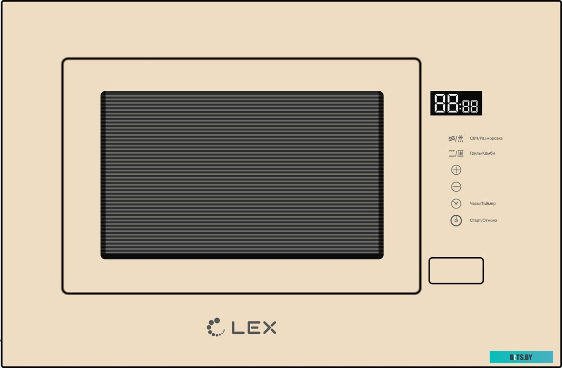 CHVE000003 Микроволновая печь LEX Bimo 20.01, встраиваемая, 20л, 700Вт, слоновая кость [chve000003]