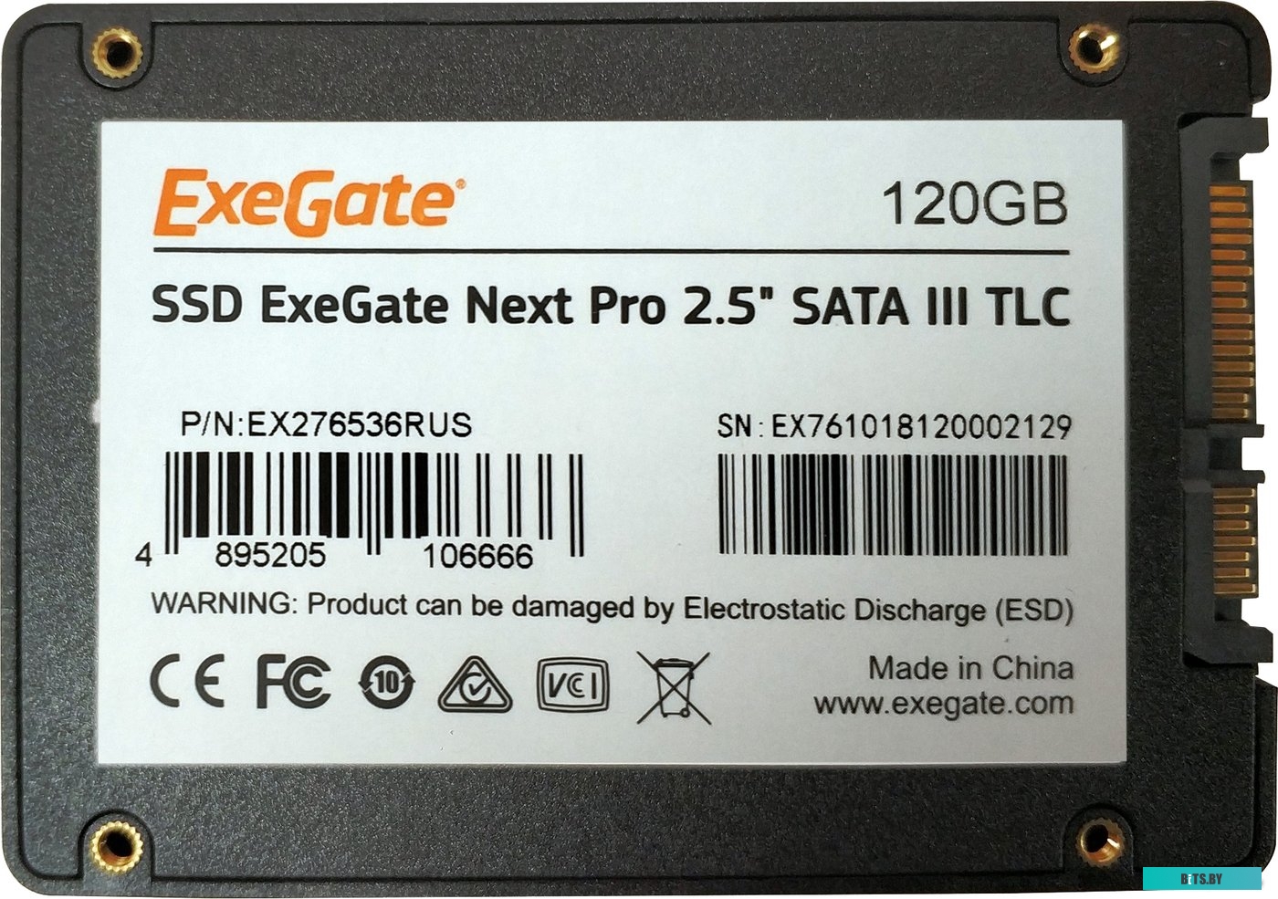 SSD Накопитель ExeGate Next Pro 120GB EX276536RUS