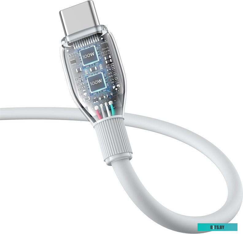 Baseus Pudding Series USB Type-A - USB Type-C (1.2 м, белый)