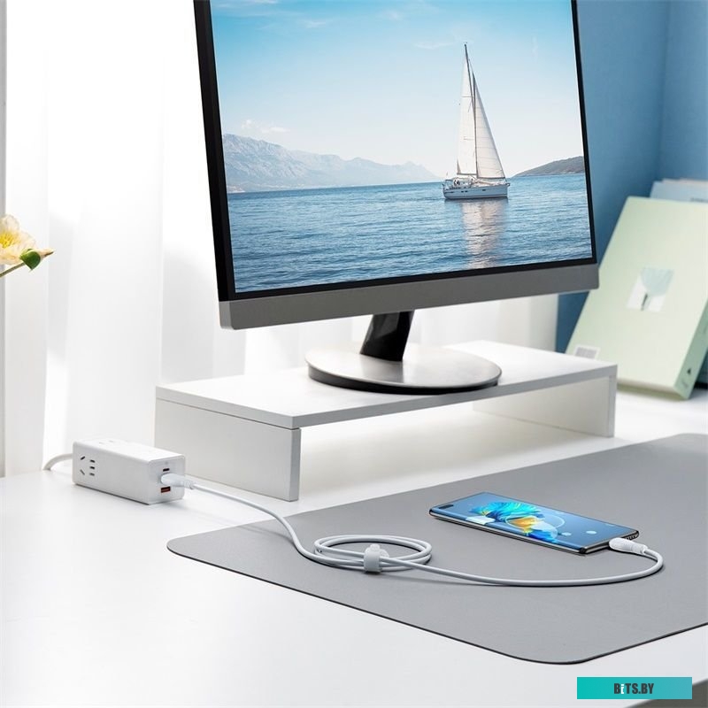 Baseus Pudding Series USB Type-A - USB Type-C (1.2 м, белый)