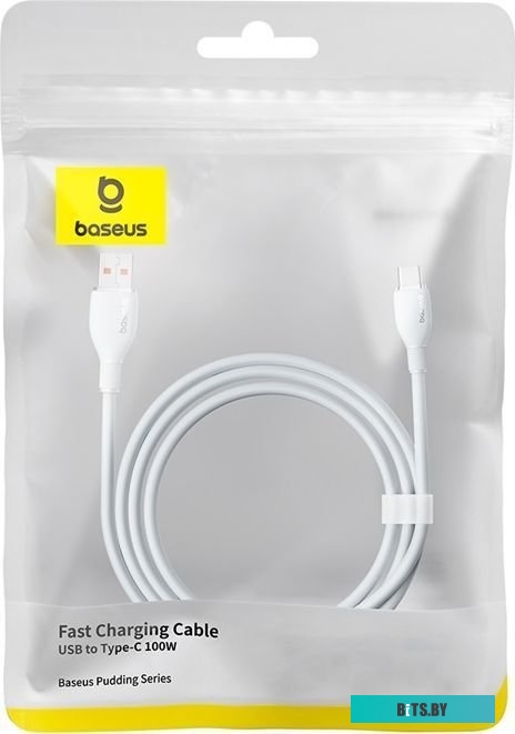 Baseus Pudding Series USB Type-A - USB Type-C (1.2 м, белый)