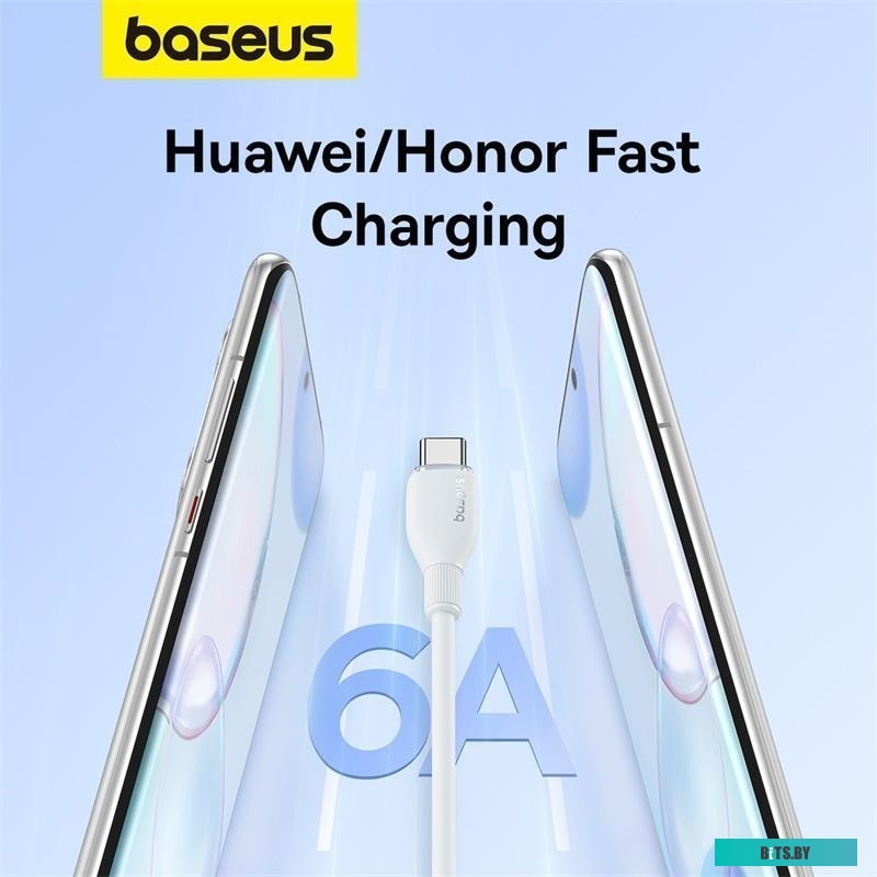 Baseus Pudding Series USB Type-A - USB Type-C (1.2 м, белый)