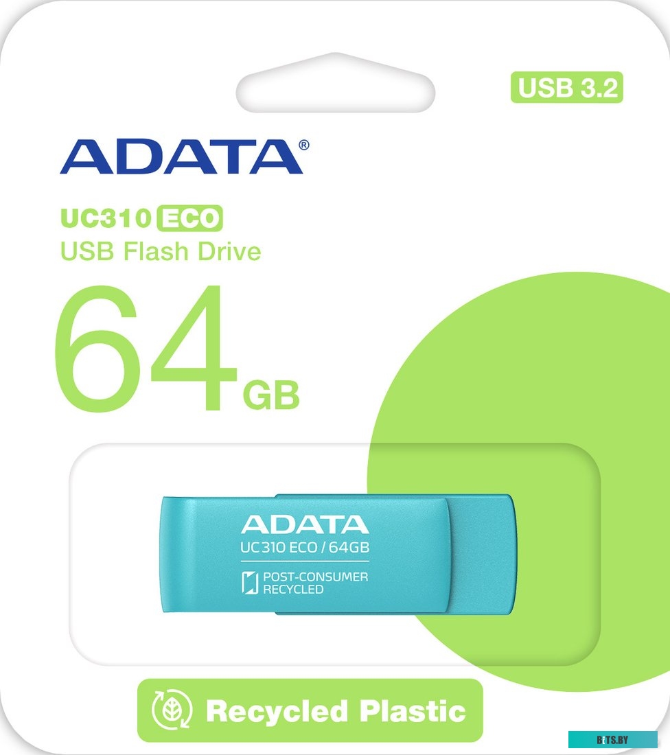 Флеш-диск ADATA UC310E 64GB UC310E-64G-RGN