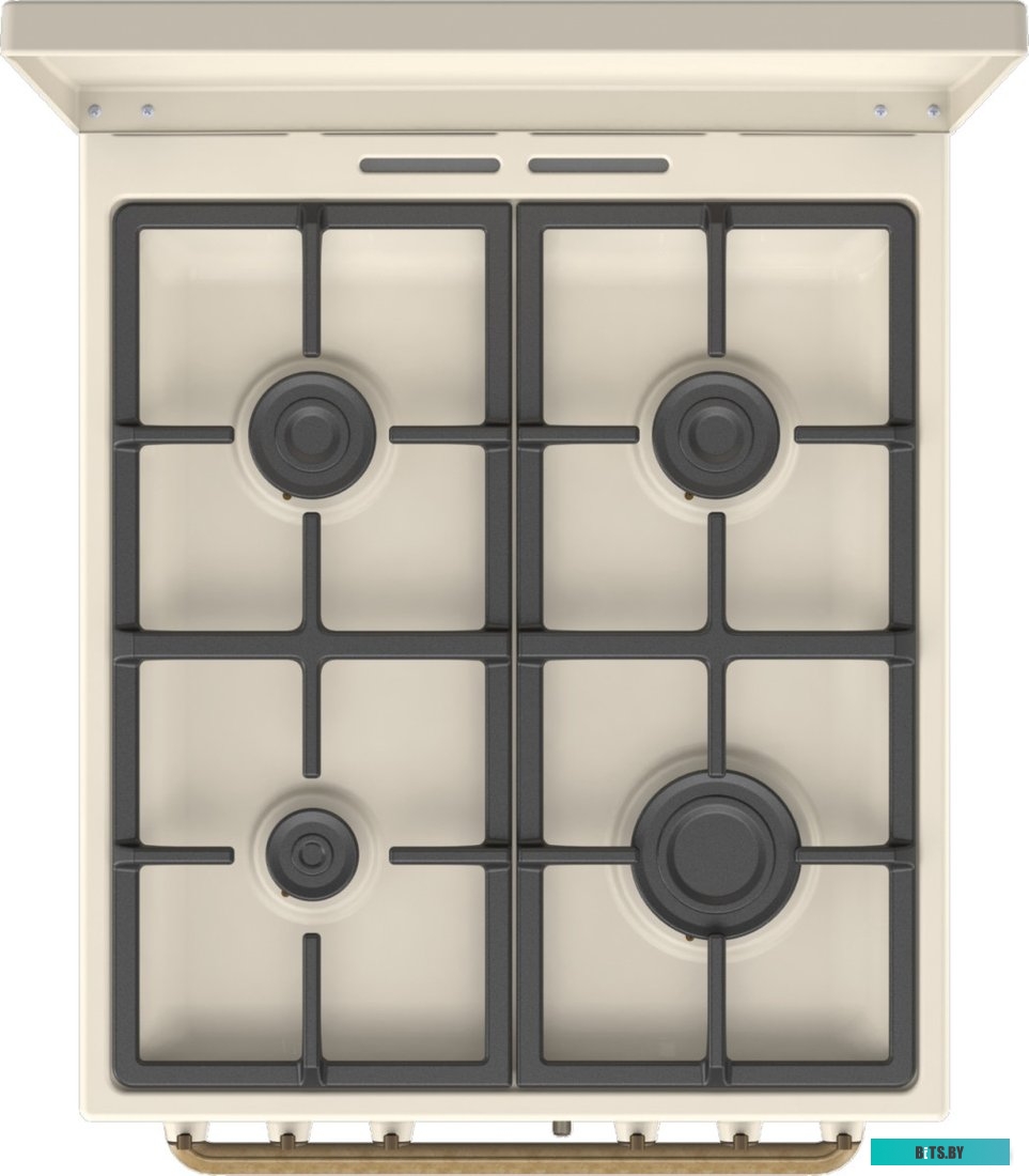 GGI5BCLI Плита Газовая Gorenje GGI5BCLI бежевый (металлическая крышка) реш.чугун