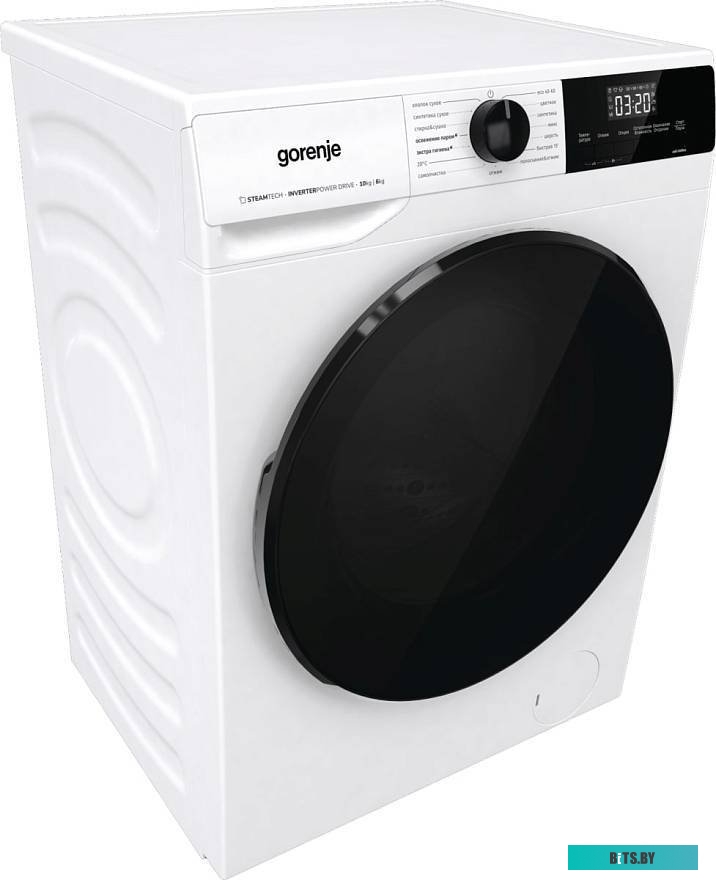 W1D2A164ADS Стиральная машина Gorenje W1D2A164ADS класс: A загр.фронтальная макс.:10кг (с сушкой) белый