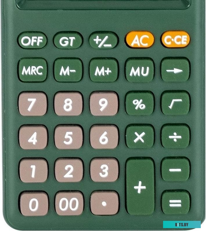 Калькулятор карманный Deli EM120GREEN