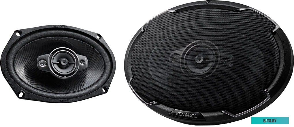KFC-PS6986 Колонки автомобильные Kenwood KFC-PS6986 600Вт 88дБ 4Ом 15x23см (6x9дюйм) (ком.:2кол.) коаксиальные четырехполосные