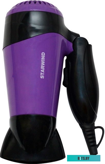 SHP6102 Фен Starwind SHP6102 1600Вт черный/фиолетовый