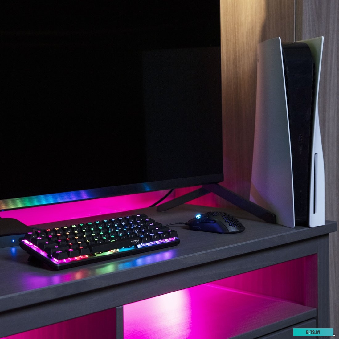 4P5N4AA#ABA Клавиатура HYPERX Alloy Origins 60,  USB, черный [4p5n4aa#aba]