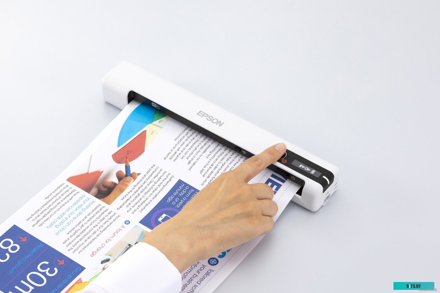 Сканер Epson WorkForce DS-80W <B11B253402>