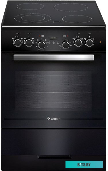 ЭП Н Д 6560-03 0057 Электрическая плита GEFEST ЭП Н Д 6560-03 0057,  стеклокерамика,  черный